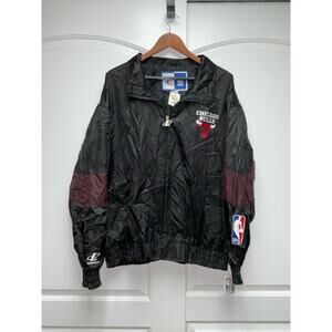 Vintage Chicago Bulls Sports Jacket Sz XL BNWT